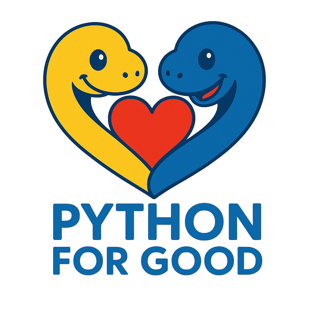 Python for Good Logo